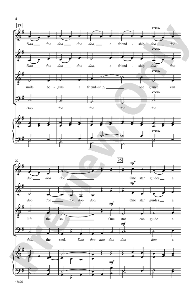It's Up to You – SATB a cappella Choral Octavo (Digital Download)