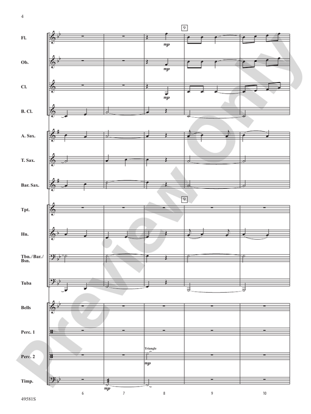 American River Medley - Concert Band Conductor Score & Parts (Digital Download)
