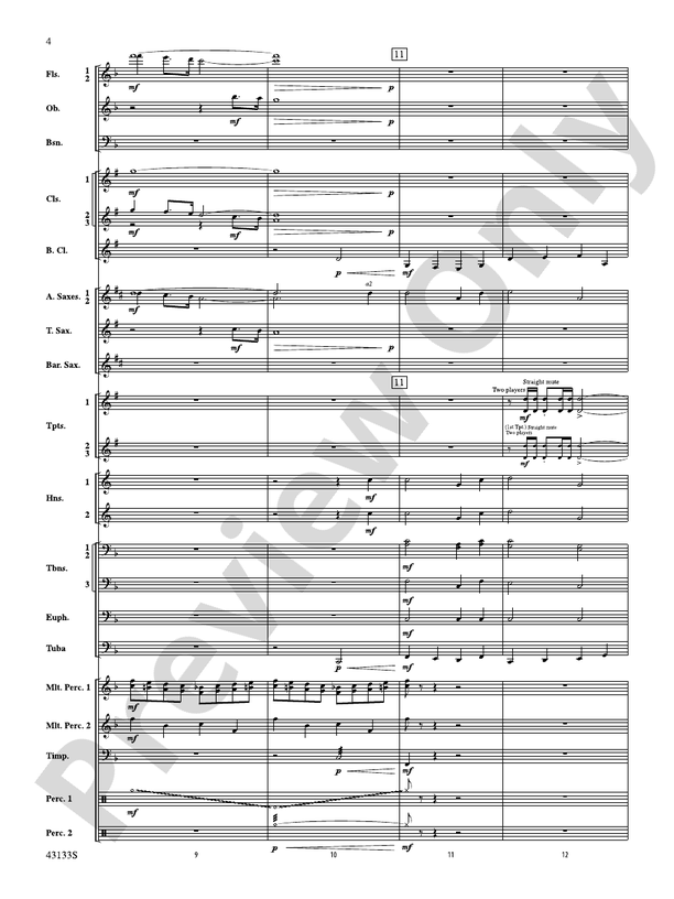 And Heaven and Nature Ring! - Concert Band Conductor Score & Parts (Digital Download)
