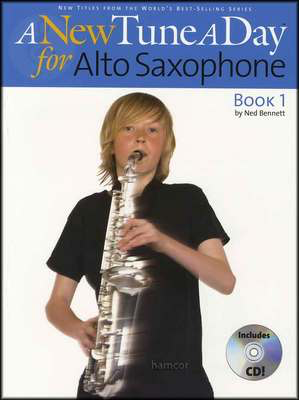 A New Tune A Day Book 1 - Alto Saxophone/CD/DVD by Bennett Boston Music BM11517