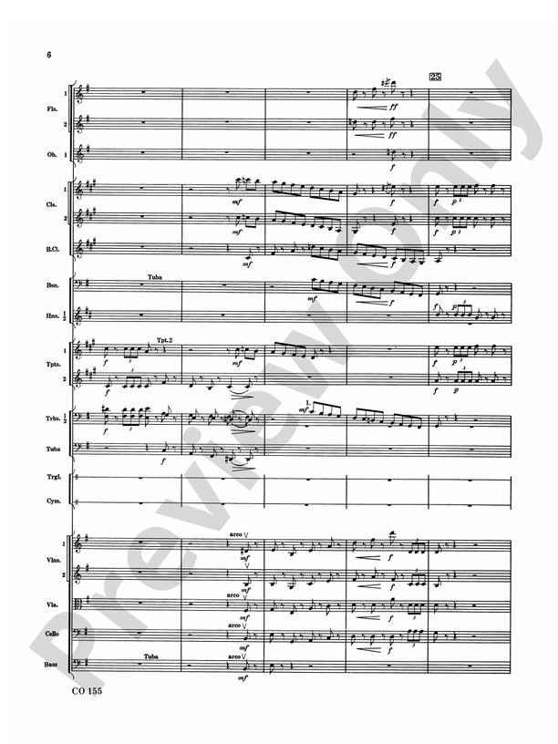 Nutcracker Ballet, Set II ("March of the Nutcracker" and "Trepak") – Full Orchestra Conductor Score & Parts (Digital Download)