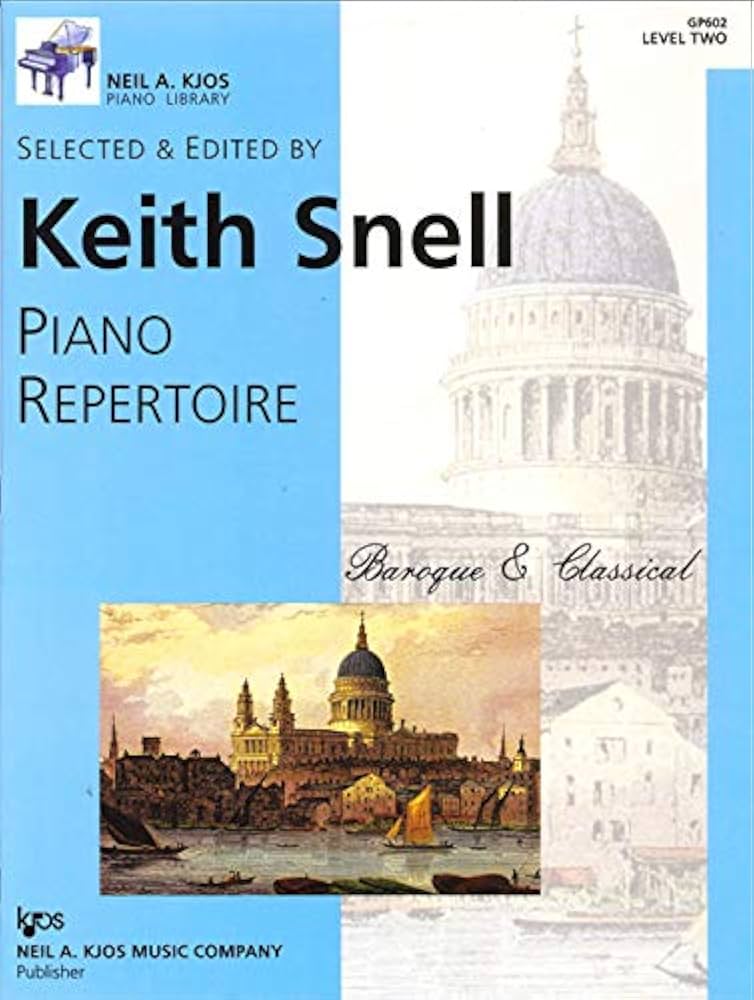 Piano Repertoire Baroque & Classical - Level 2 - SNELL - KJOS