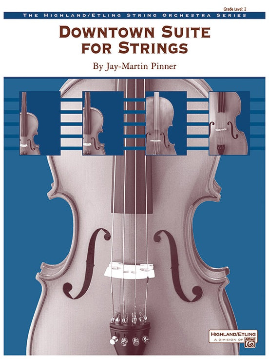 Downtown Suite for Strings – String Orchestra Conductor Score & Parts (Digital Download)