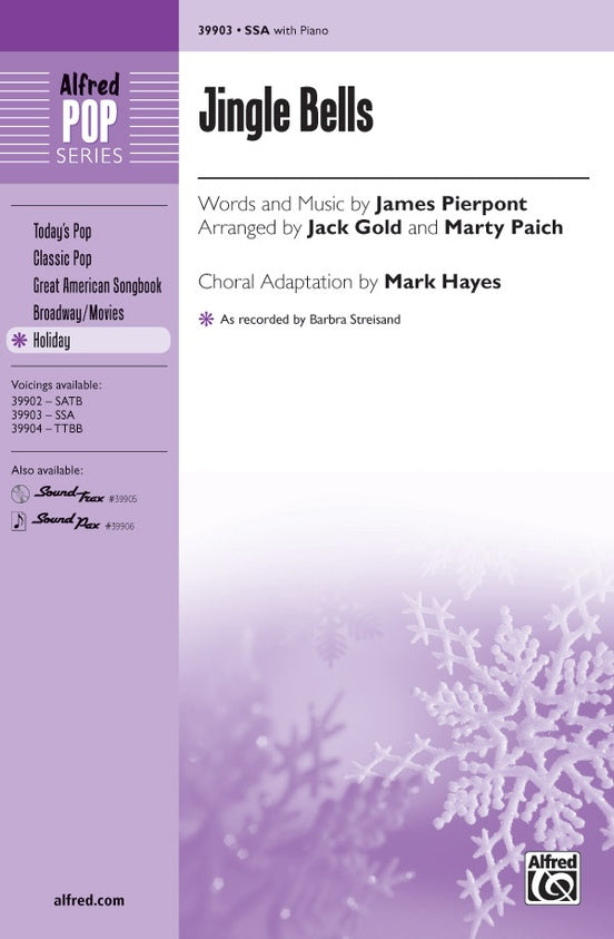 Jingle Bells – SSA Choral Octavo (Digital Download)