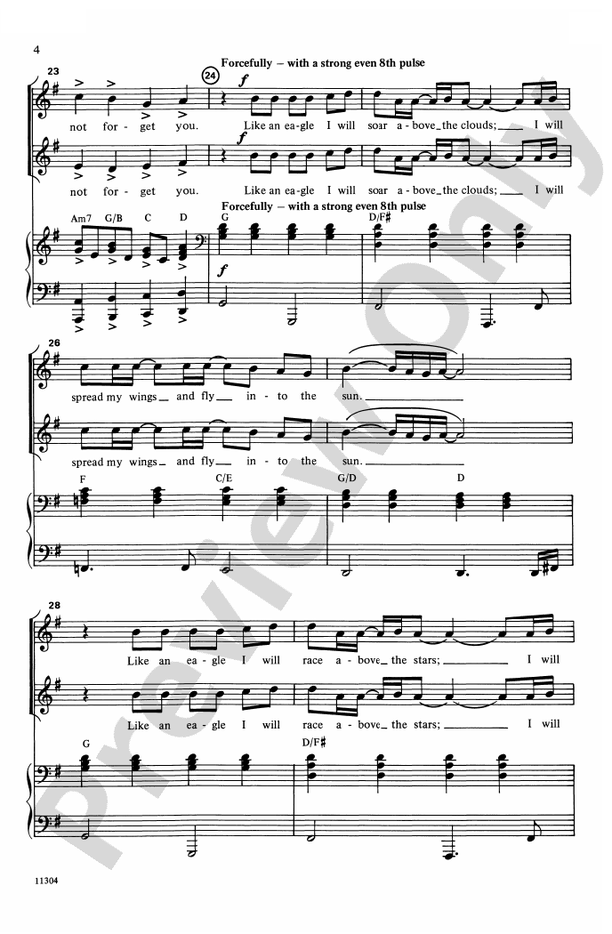 Like an Eagle – 2-Part Choral Octavo (Digital Download)