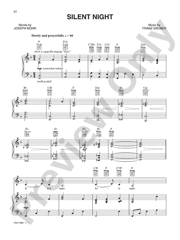 Silent Night -  Amy Grant - PVG (Digital Download)