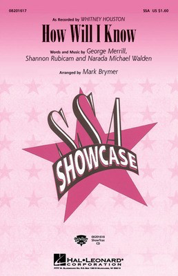 How Will I Know - George Merrill|Narada Michael Walden|Shannon Rubicam - Mark Brymer Hal Leonard ShowTrax CD CD