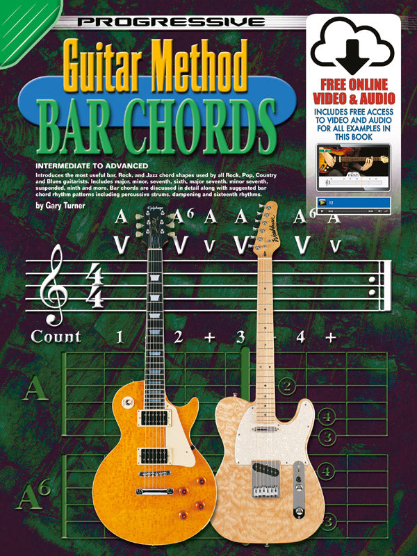 Progressive Guitar Method  Bar Chords Bk/OLA