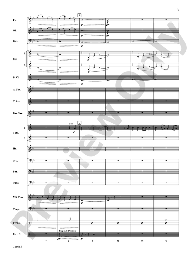 I Was Born for This - Concert Band Conductor Score & Parts (Digital Download)