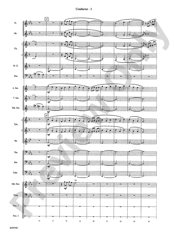 Peer Gynt Suite - Concert Band Conductor Score & Parts (Digital Download)