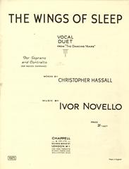The Wings Of Sleep (from 'The Dancing Years') - Voice/Piano (Digital Download)