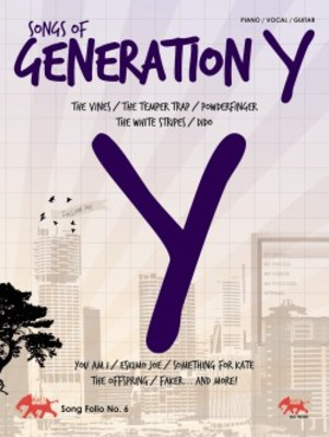 Songs of Generation Y - Sasha Music Publishing Piano, Vocal & Guitar