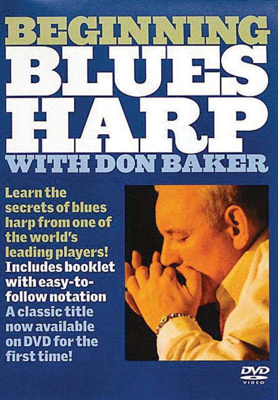 BLUES HARP BEGINNING BK/CD + HARP - BAKER DON - Music Sales - Out Of Print