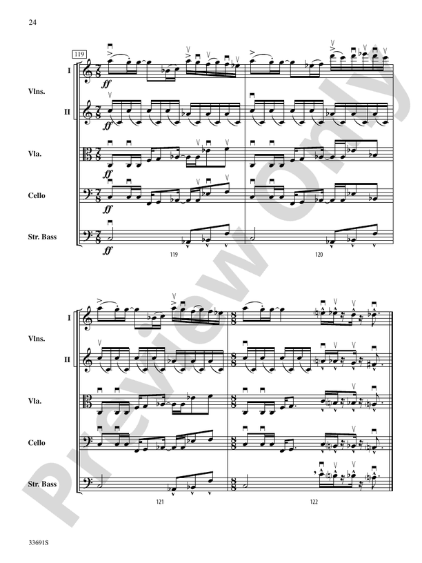Paranoid Android (from OK Computer) - String Orchestra Conductor Score & Parts (Digital Download)