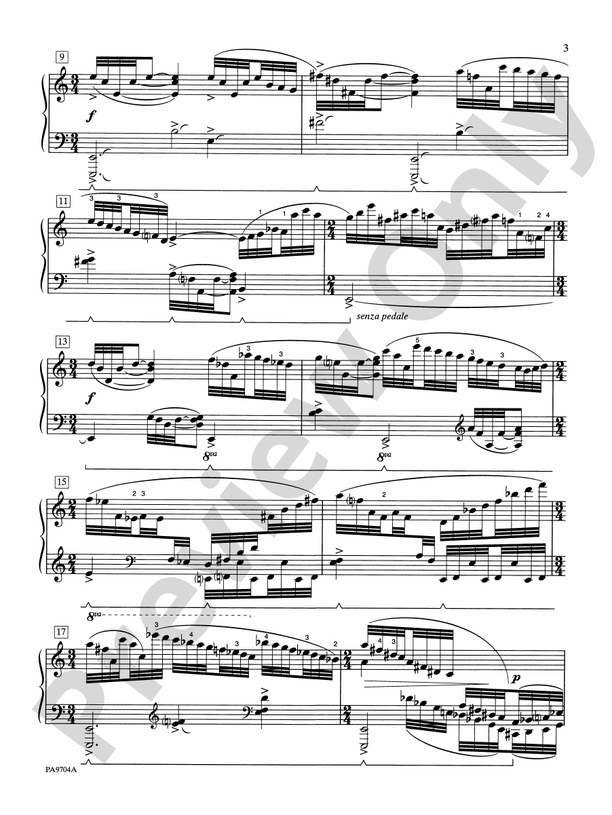 Three Fantasies - Piano (Digital Download)