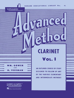 Rubank Advanced Method Volume 1 - Clarinet Rubank 4470310