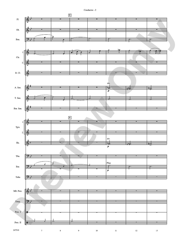 Harry Potter and the Goblet of Fire, Selections from - Concert Band Conductor Score & Parts (Digital Download)