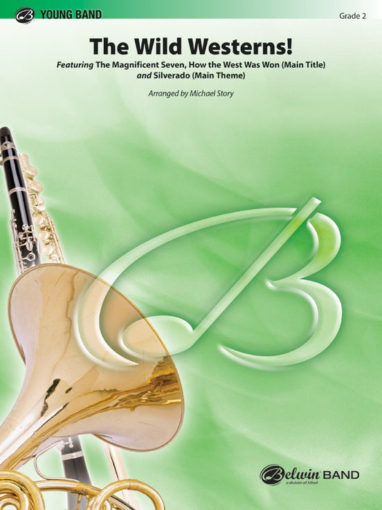 The Wild Westerns! - Concert Band Conductor Score & Parts (Digital Download)