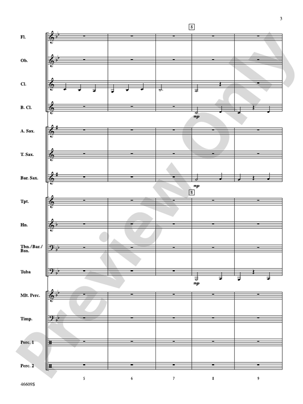 A (Very) Short History of Music - Concert Band Conductor Score & Parts (Digital Download)