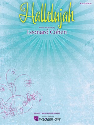 Hallelujah - Easy Piano Sheet Music - Leonard Cohen - Piano|Vocal Hal Leonard Easy Piano & Vocal Sheet Music
