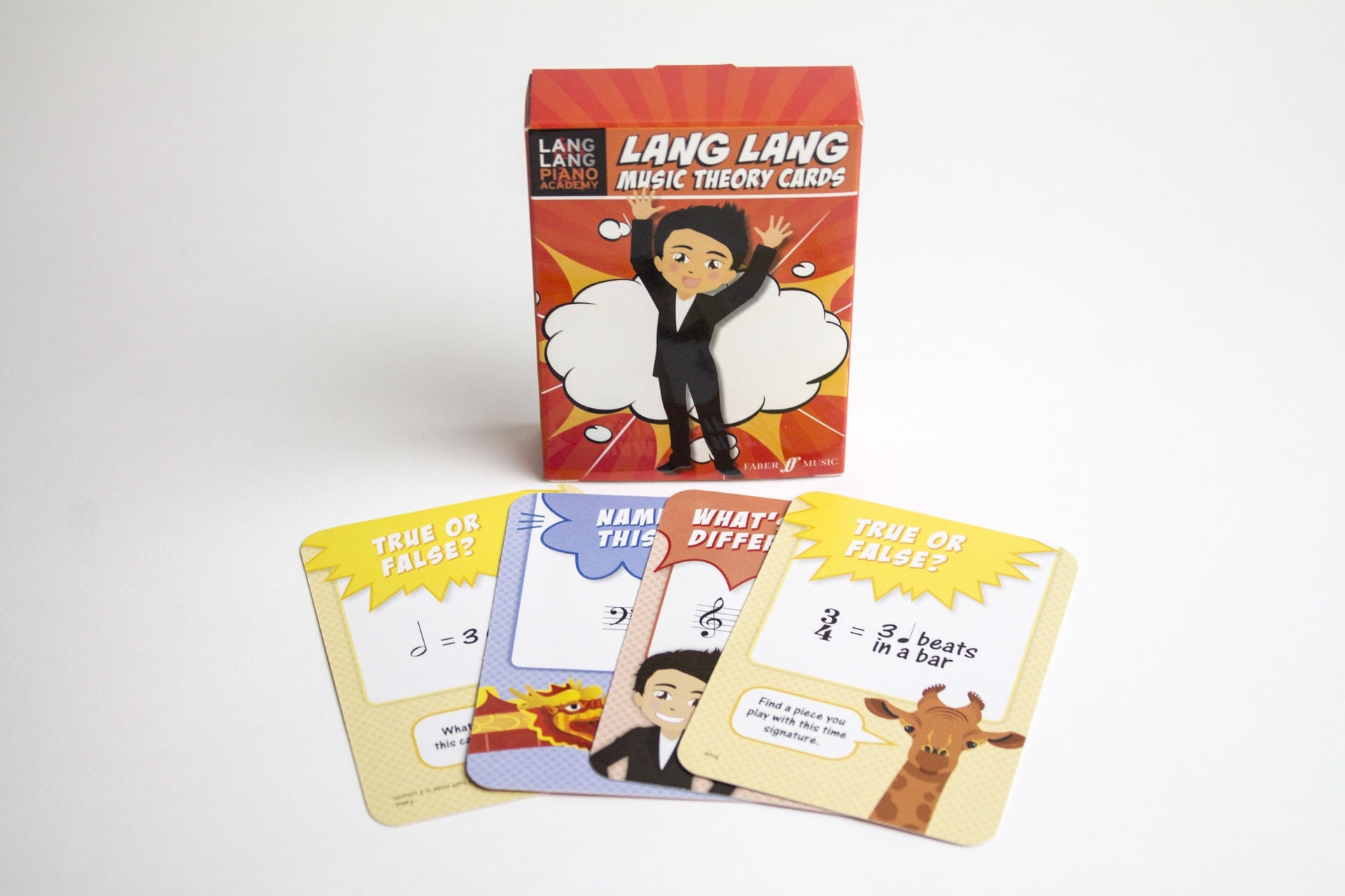 Lang Lang Music Theory Cards - Game 52 Cards Faber 0571540295