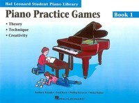 Hal Leonard Student Piano Library Piano Practice Games Book 1 - Piano 298002