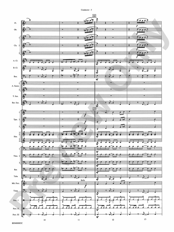 Overture de Argentina - Concert Band Conductor Score & Parts (Digital Download)