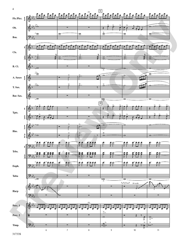 Santa's Journey (Bringing "Joy to the World") - Concert Band Conductor Score & Parts (Digital Download)