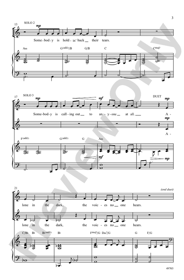 Harmony's Never Too Late - SSAA Choral Octavo (Digital Download)
