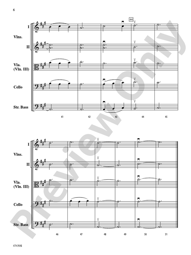 Sky Suite - String Orchestra Conductor Score & Parts (Digital Download)