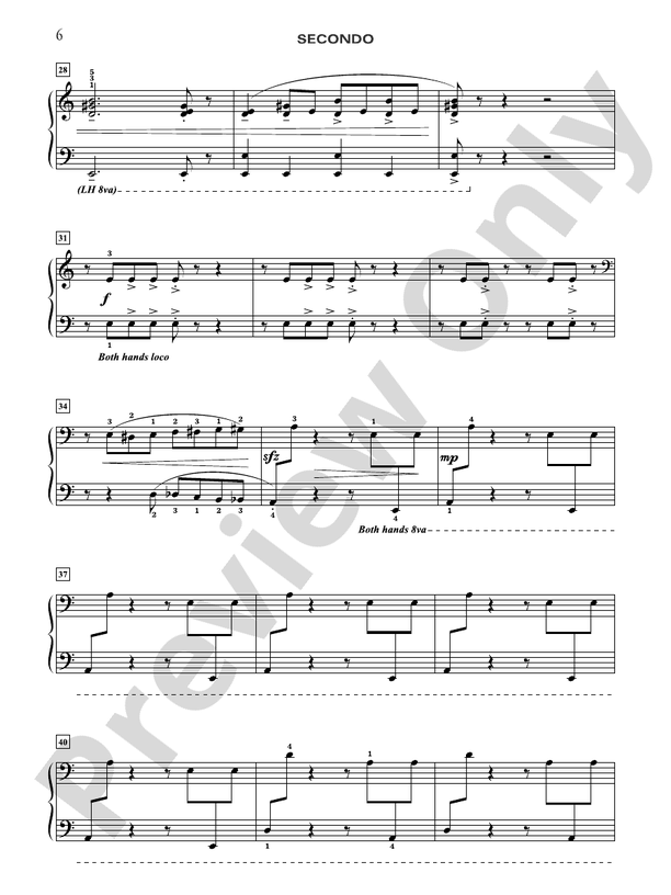 Bumble Boogie - 2 Pianos, 8 Hands (Digital Download)