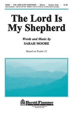 Lord Is My Shepherd, The - Unison Hal Leonard Choral Score Octavo