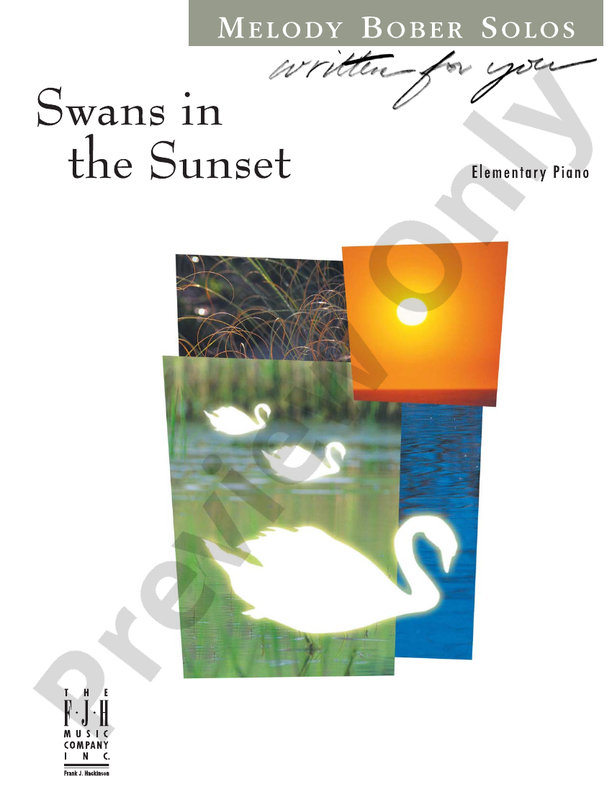 Swans in the Sunset - Piano (Digital Download)