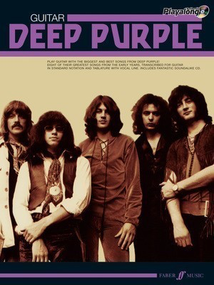 Deep Purple Authentic Guitar Playalong - Guitar Faber Music Guitar TAB /CD
