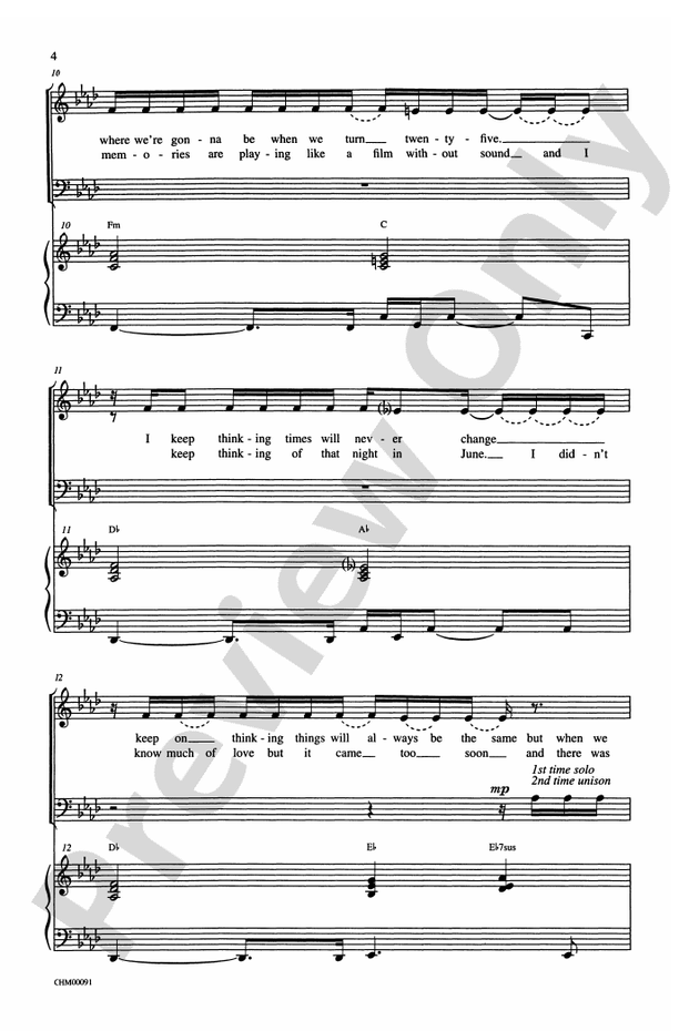 Graduation (Friends Forever) – SAB Choral Octavo (Digital Download)