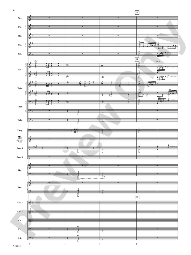 The Iliad (Grade 4) - Full Orchestra Conductor Score & Parts (Digital Download)