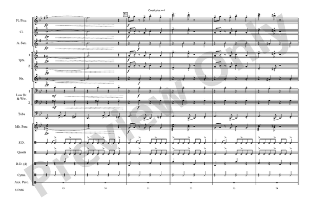 Wizard Wheezes (from Harry Potter and the Half-Blood Prince) – Marching Band Conductor Score & Parts (Digital Download)