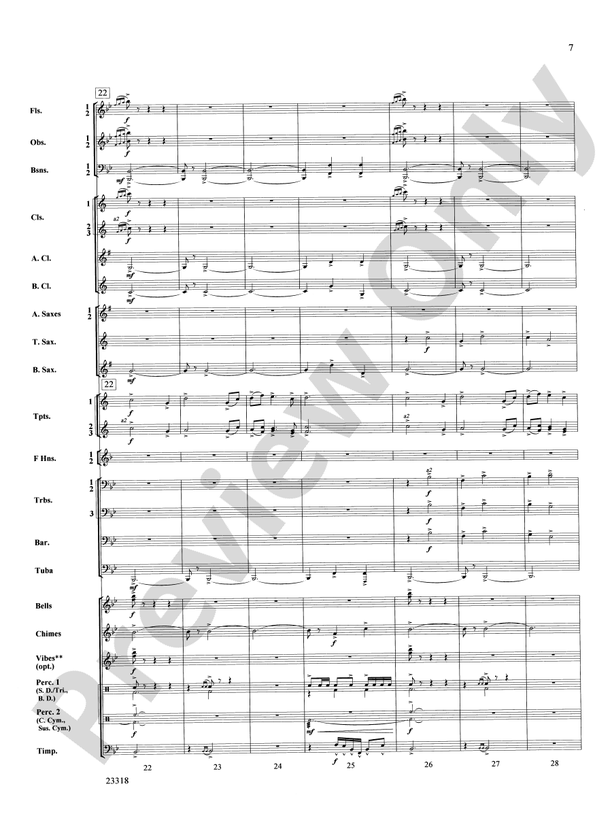 Ceremonial Fanfare - Concert Band Conductor Score & Parts (Digital Download)