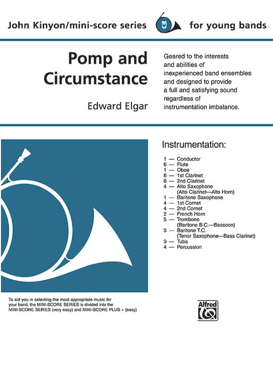 Pomp and Circumstance - Concert Band Conductor Score & Parts (Digital Download)