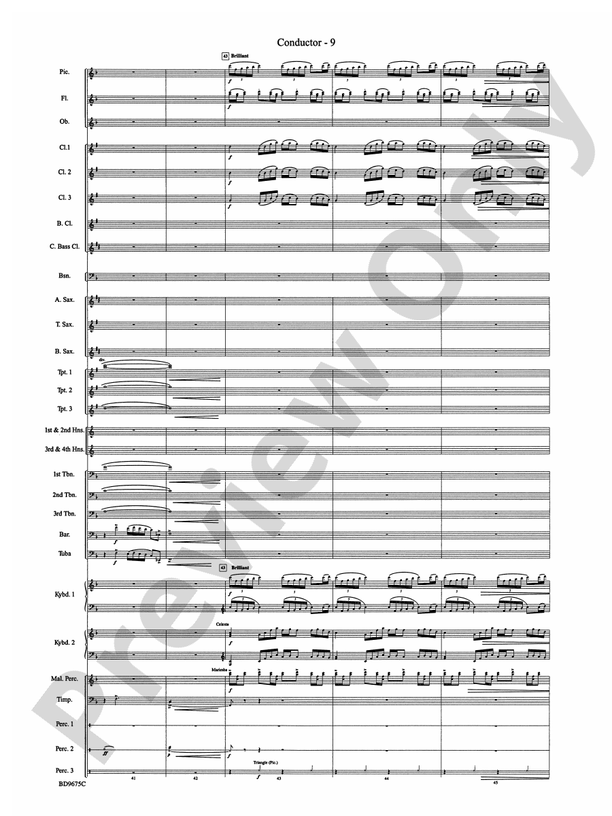 Twelve Seconds to the Moon - Concert Band Conductor Score & Parts (Digital Download)