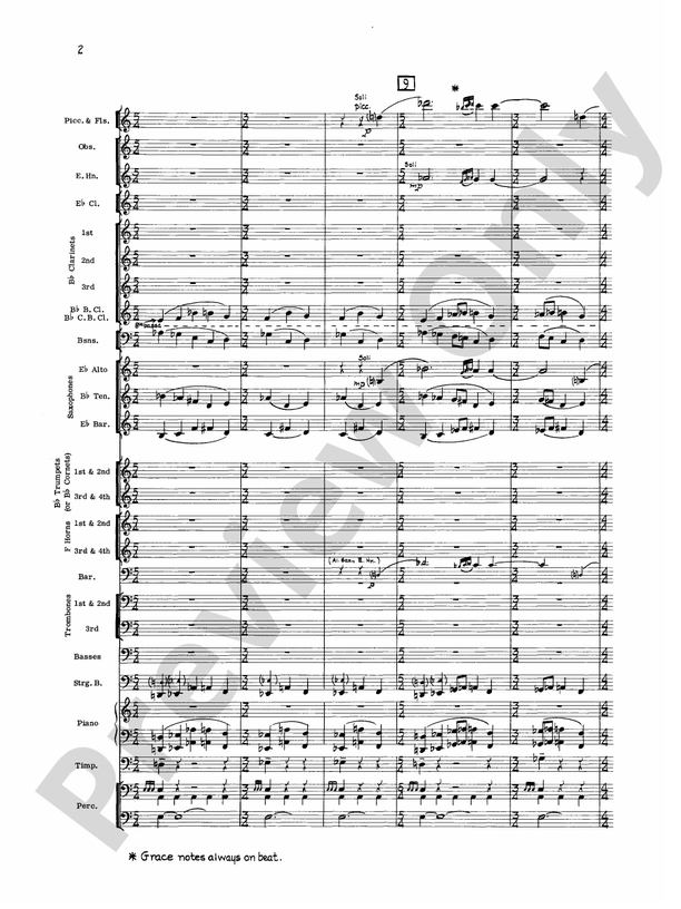 Geometrics in Sound, Op. 29 - Concert Band Conductor Score & Parts (Digital Download)