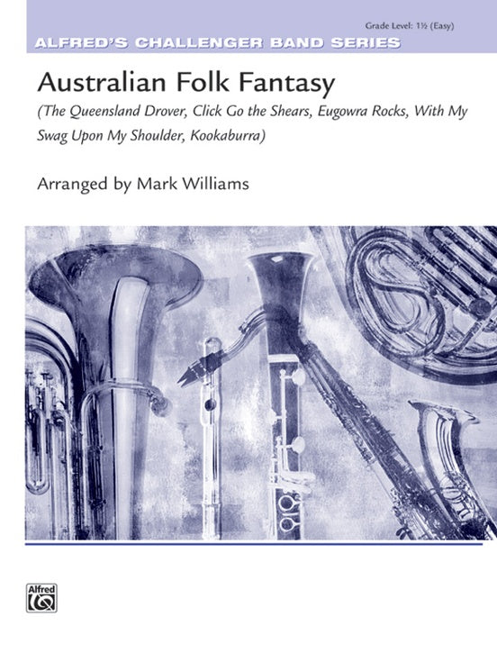 Australian Folk Fantasy - Concert Band Conductor Score & Parts (Digital Download)