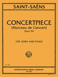 Saint-Saens - Concertpiece Op94 - French Horn/Piano Accompaniment IMC IMC1489