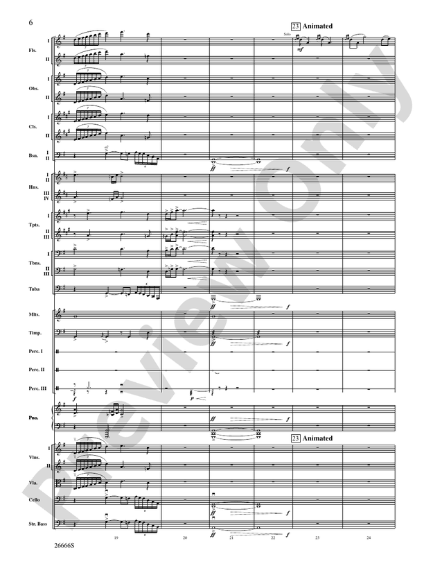 The Iliad – Full Orchestra Conductor Score & Parts (Digital Download)