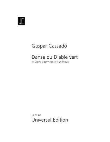 Danse du Diable vert for Cello and Piano