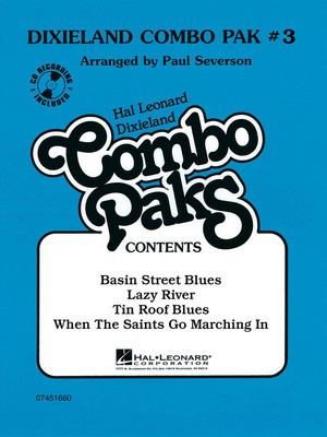 Dixieland Combo Pak 3 - Paul Severson Hal Leonard Score/Parts/CD