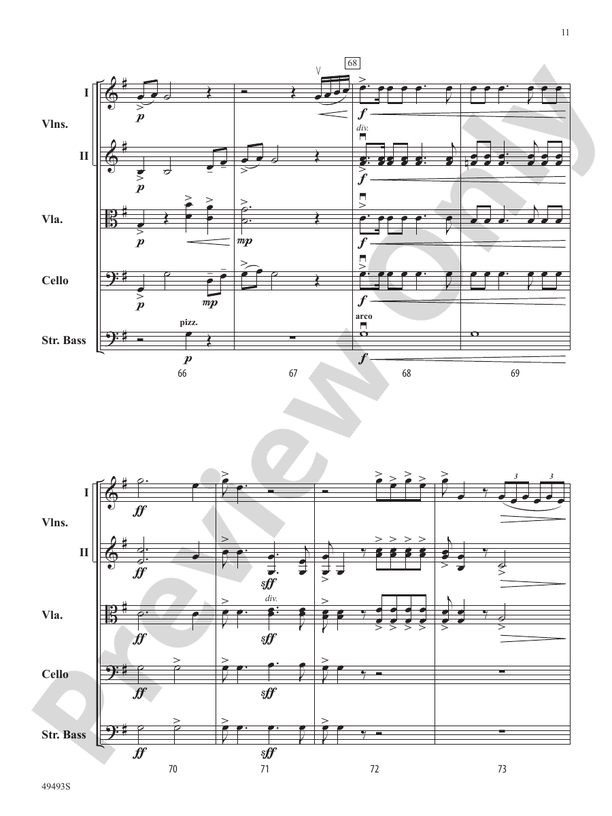 Hiawatha's Wedding Feast - String Orchestra Conductor Score & Parts (Digital Download)