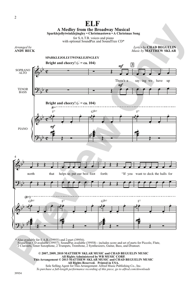 Elf! – SATB Choral Octavo (Digital Download)