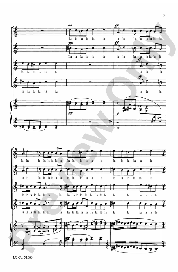 Round the Globe (Part 4) - SSAA Choral Work (Digital Download)