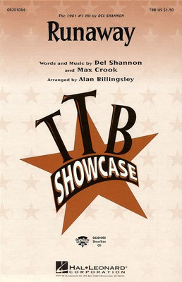 Runaway - Del Shannon|Max Crook - Alan Billingsley Hal Leonard ShowTrax CD CD